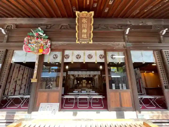 鳩ヶ谷氷川神社の本殿・本堂