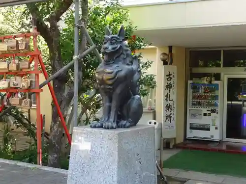 稲毛神社の狛犬