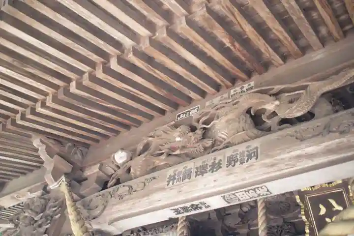 間々田八幡宮の芸術