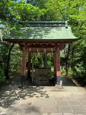 芝東照宮の手水舎