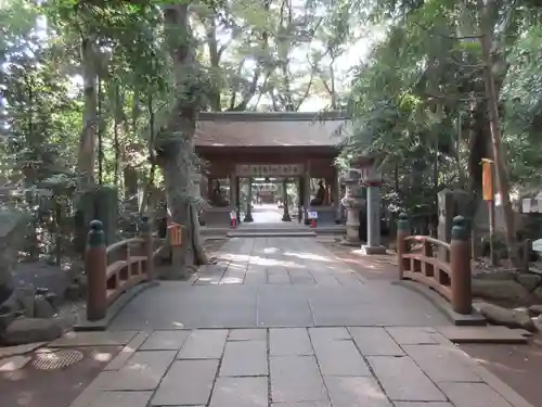 駒木諏訪神社の山門・神門