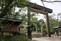 開成山大神宮の鳥居
