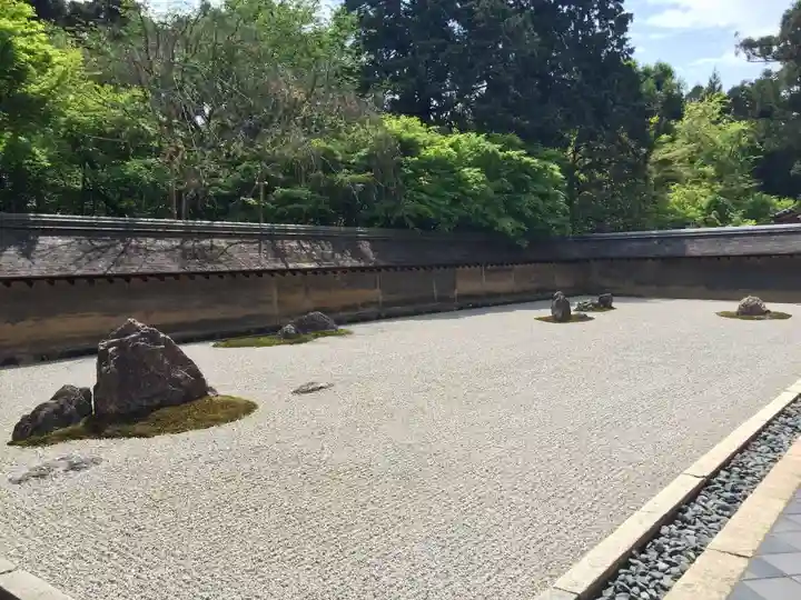 龍安寺の庭園