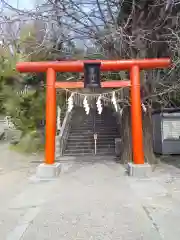 雷神社の鳥居