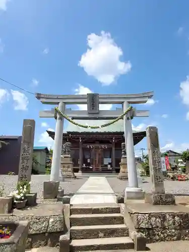 熊野福藏神社の鳥居