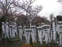 旗上弁財天社の景色