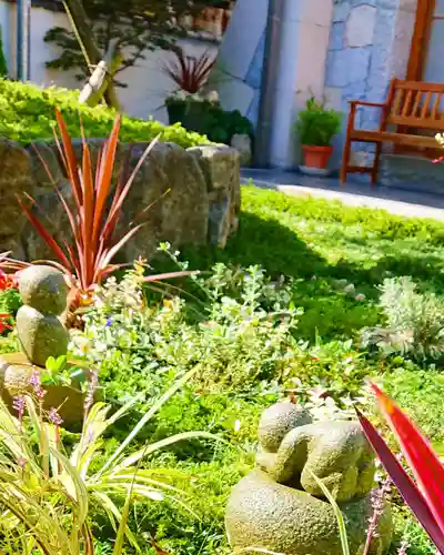 寿量山　速成寺の庭園