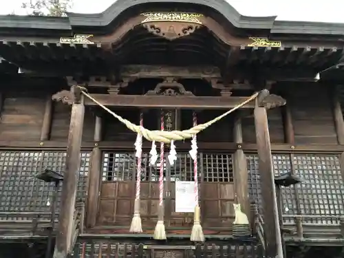 鹿島神社の本殿・本堂