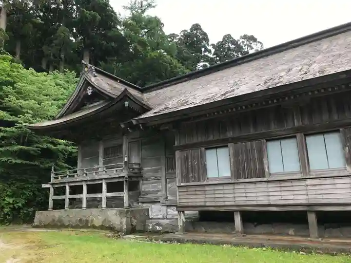 大神山神社奥宮の本殿・本堂