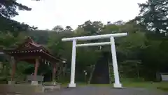 厚岸神社の鳥居