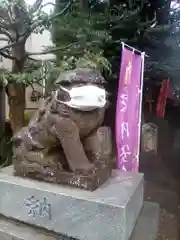 金ヶ作熊野神社の狛犬
