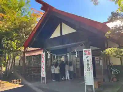 札幌護國神社の七五三参