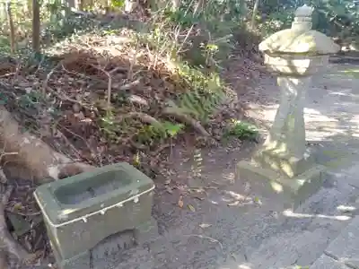三渡神社の手水舎