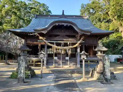 草木八幡神社の本殿・本堂