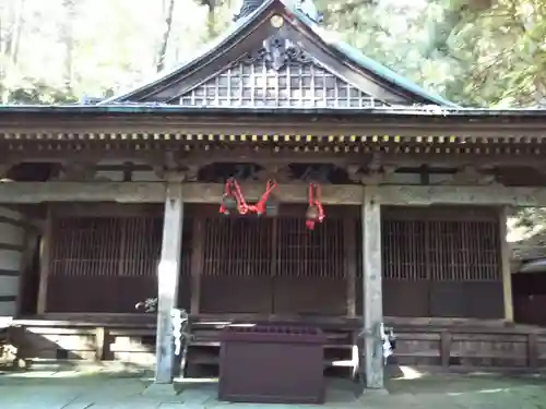 鉾持神社の本殿