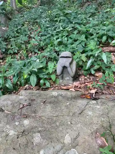 男嶽神社の像