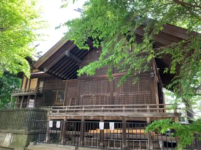 二子神社の本殿