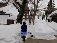 円通三匝堂(さざえ堂)の鳥居