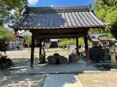 甚目寺の手水舎