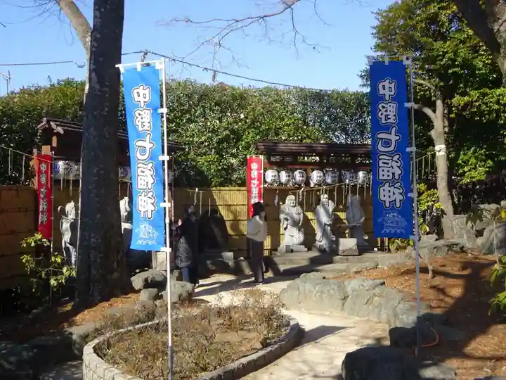中野沼袋氷川神社の末社・摂社