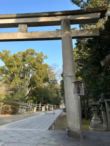 石清水八幡宮の鳥居