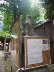 稲荷鬼王神社の狛犬