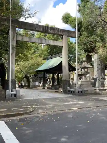 那古野神社の鳥居