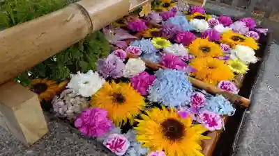 豊平神社の手水舎