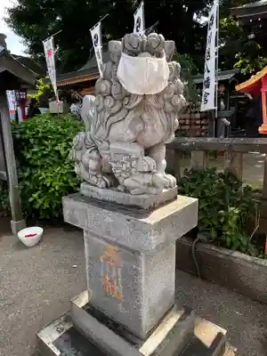 川越八幡宮の狛犬