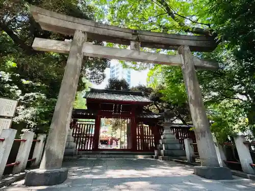 金王八幡宮の鳥居