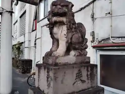 熊野神社の狛犬