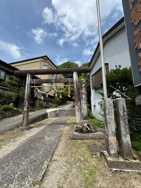 阿智神社前宮(長野県)