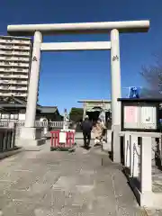 胡録神社の鳥居