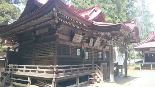 長堤八幡宮の本殿・本堂