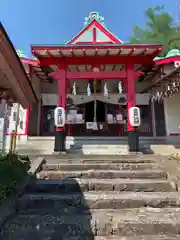 差出磯大嶽山神社 仕事と健康と厄よけの神さまの本殿