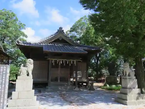 立屋敷八劔神社の本殿