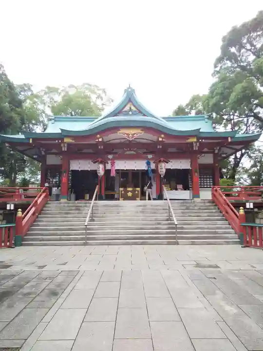 多摩川浅間神社の本殿・本堂