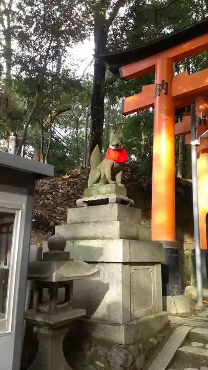 伏見稲荷大社の狛犬