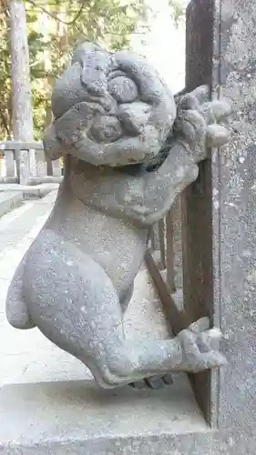 岩木山神社の狛犬