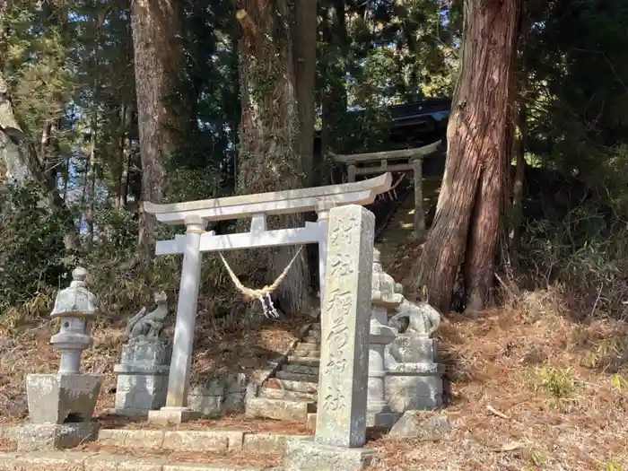 稲荷神社の鳥居