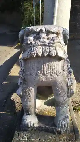 布川神社の狛犬