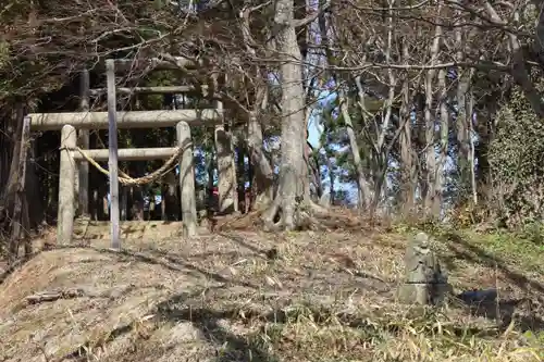 沫蕩神社の鳥居