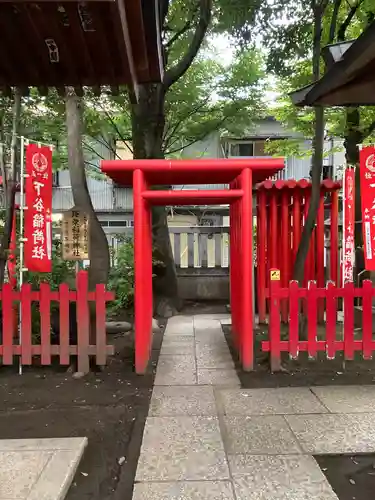 下谷神社の鳥居