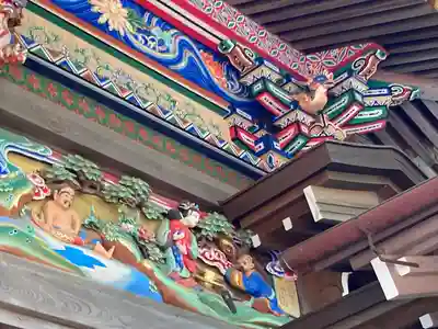 宝登山神社の芸術