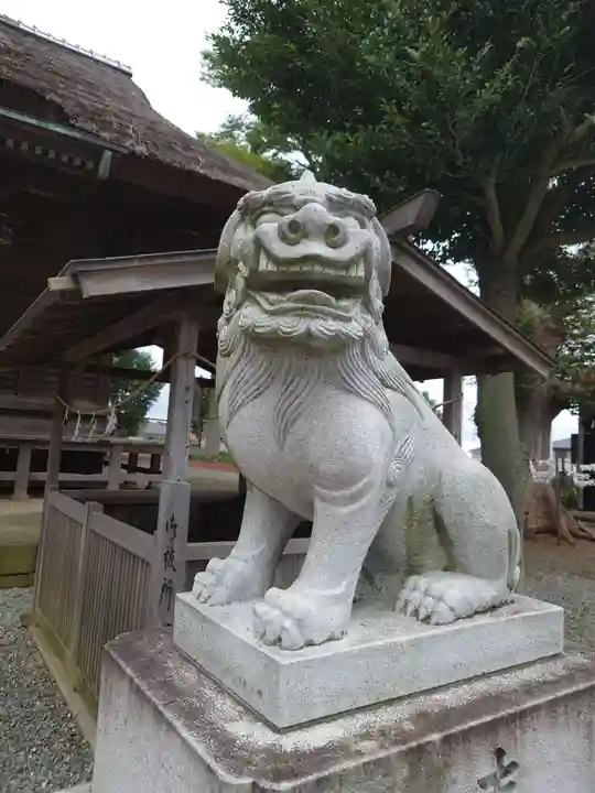 髙部屋神社の狛犬