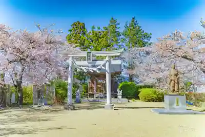 中新田城跡・八幡神社(宮城県)