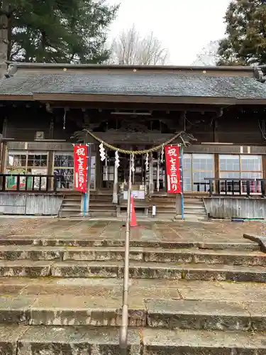 法霊山龗神社の本殿