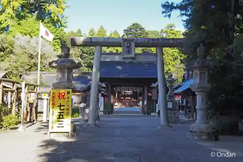 水戸八幡宮の鳥居