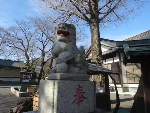 熊野神社の狛犬