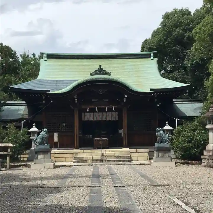 溝旗神社(肇國神社)の本殿・本堂